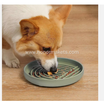 Silicone Pet Slow Feeding Bowl